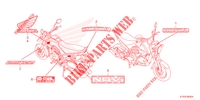 STICKERS for Honda NAVI 110 2019