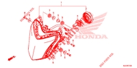 HEADLIGHT for Honda CBR 650 F 2014