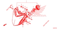 HEADLIGHT for Honda CBR 650 F 2014