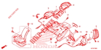     GARDE BOUE ARRIERE/CLIGNOTANT ARRIERE for Honda PCX 150 E 2015