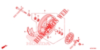     ROUE AVANT for Honda PCX 150 E 2015