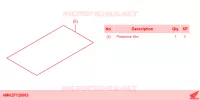    KIT,PROTECTIVE FILM for Honda CBR 600 RR 2024