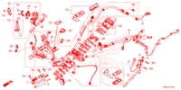     FAISCEAU DES FILS/PORTE CLE for Honda ADV 160 RED 2024