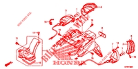     GARDE BOUE ARRIERE/CLIGNOTANT ARRIERE for Honda PCX 150 2012