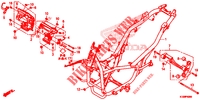     CARROSSERIE DE CHASSIS for Honda PCX 150 HYBRID 2021