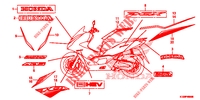    MARQUE/EMBLEME for Honda PCX 150 HYBRID 2021