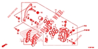     FRONT BRAKE CALIPER (WW150/WW160) for Honda PCX 160 2021