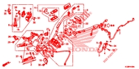     FAISCEAU DES FILS/PORTE CLE (WW150/A) for Honda PCX 160 ABS 2022