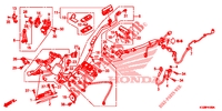     FAISCEAU DES FILS/PORTE CLE (WW150/A) for Honda PCX 160 ABS 2022