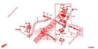     REAR BRAKE MASTER CYLINDER for Honda PCX 160 ABS 2023