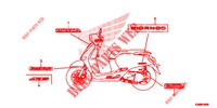     EMBLEME/MARQUE for Honda GIORNO 125 ABS 2024