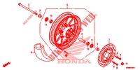     ROUE AVANT for Honda GIORNO 125 CBS 2024