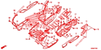     MARCHE DE PLANCHER for Honda ADV 150 ABS 2020
