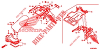     REAR FENDER for Honda PCX 160 2024
