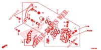     FRONT BRAKE CALIPER (WW150/WW160) for Honda PCX 160 2023