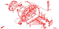     PANNEAU CARTER MOTEUR D. for Honda WAVE 125 Electric start, Cast wheels 2017