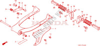 REAR ARM   CHAIN CASE (ST50C) for Honda ST 50 DAX 1982