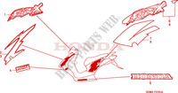 STRIPE (5) for Honda X8R 50 CROSS SPORT 2001