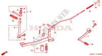 BRAKE PEDAL   KICK  for Honda XR 50 2002
