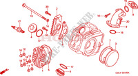 CYLINDER HEAD COVER for Honda XR 50 2003