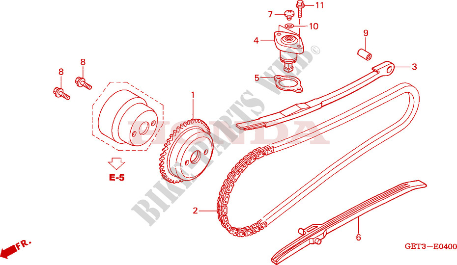 CAM CHAIN   TENSIONER for Honda ZOOMER 50 2009