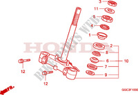 STEERING DAMPER for Honda SCR 110 2011