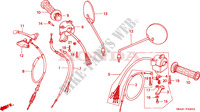 LEVER   SWITCH   CABLE for Honda C 50 1988
