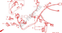 WIRE HARNESS for Honda VISION MET IN 75 1993