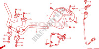 HANDLE PIPE (U) for Honda TRX 250 FOURTRAX RECON Standard 2002