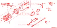 STOP LIGHT SET (CQ) for Honda TRX 250 FOURTRAX RECON Standard 2003