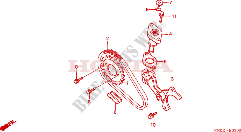 CAM CHAIN for Honda FOURTRAX 450 FOREMAN S 2003