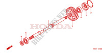 FINAL SHAFT for Honda FOURTRAX 500 FOREMAN RUBICON Hydrostatic 2003