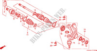 KNUCKLE (TRX500FA1/2/3/4) for Honda FOURTRAX 500 RUBICON Hydrostatic 2003