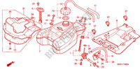 FUEL TANK for Honda FOURTRAX 350 RANCHER 4X4 Electric Shift 2000