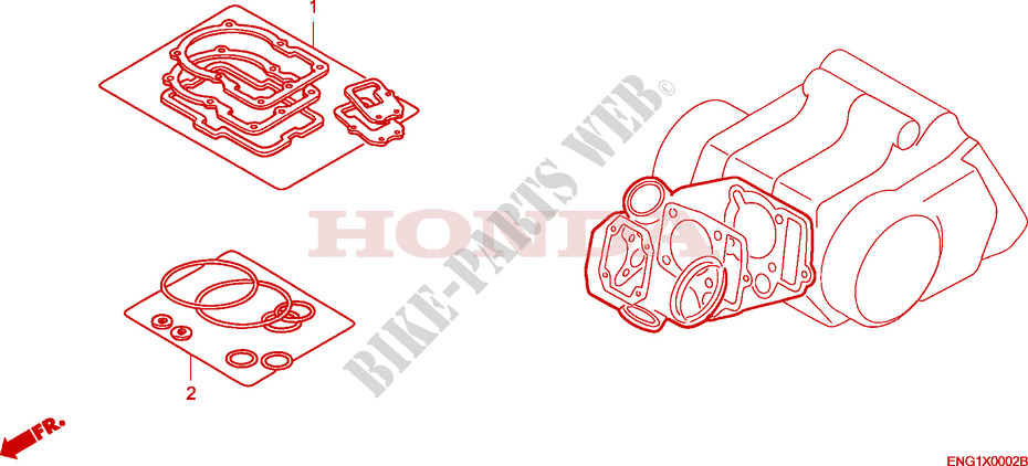 GASKET KIT for Honda SPORTRAX TRX 90 2011