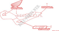 MARK (3) for Honda CB 250 TWO FIFTY 2000