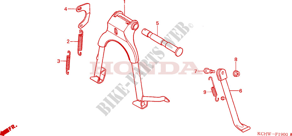 STAND for Honda CG 125 1998
