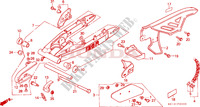 REAR ARM   CHAIN CASE (1) for Honda MTX 125 1984