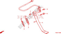 SIDE STAND for Honda SHADOW 125 1999