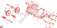 GEARBOX for Honda AROBASE 125 2002