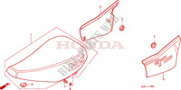 SEAT/SIDE COVER (TL125D) for Honda TL125 1984