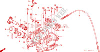 CYLINDER HEAD COVER for Honda XR 250 R 1986