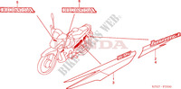 STRIPE/MARK (ANF1253/5/6) for Honda INNOVA 125 2006