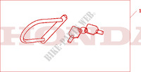 U LOCK 115/270 for Honda CBR 125 NOIR 2010