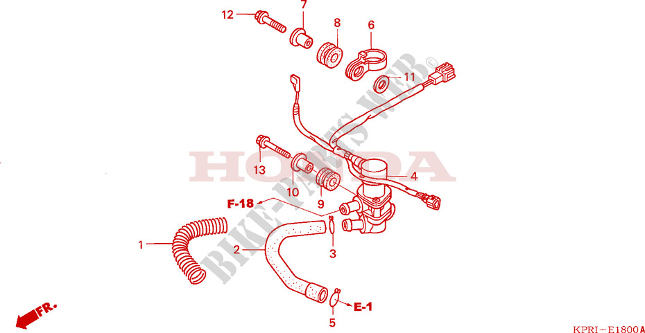 AIR INJECTION VALVE for Honda SH 125 SPECIAL 2004