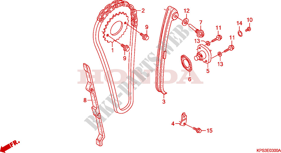 CAM CHAIN   TENSIONER for Honda CRF 230 F 2009