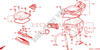AIR CLEANER for Honda XR 125 L Electric start 2007