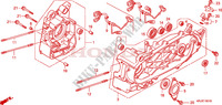 CRANKCASE (FES1257/A7)(FES1507/A7) for Honda S WING 150 FES SPECIAL 2007