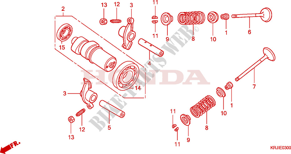 CAMSHAFT for Honda S WING 150 FES SPECIAL 2007