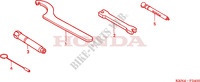 TOOL for Honda CRF 250 R RED 2009